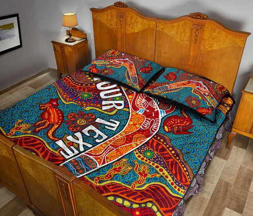 aboriginal-personalised-quilt-bed-set-indigenous-boomerang