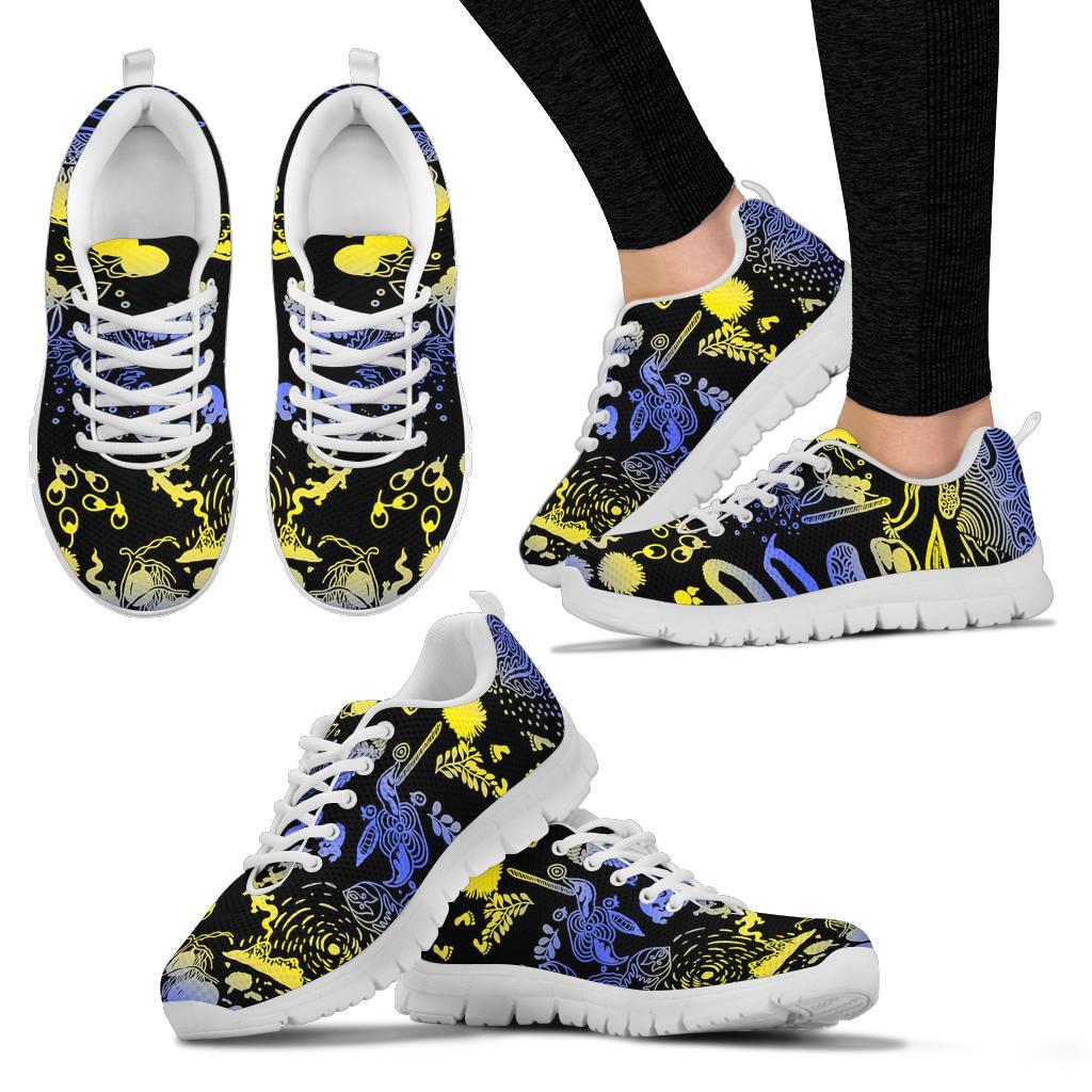 aboriginal-sneakers-golden-wattle-drawing-in-the-sea