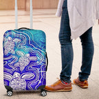 aboriginal-luggage-covers-sea-turtle-with-indigenous-patterns-blue