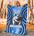 bulldogs-premium-blanket-indigenous-snappy