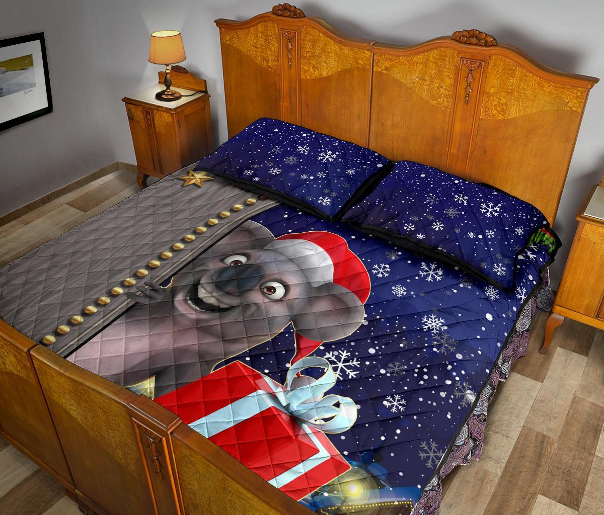 christmas-quilt-bed-set-fun-koala-christmas
