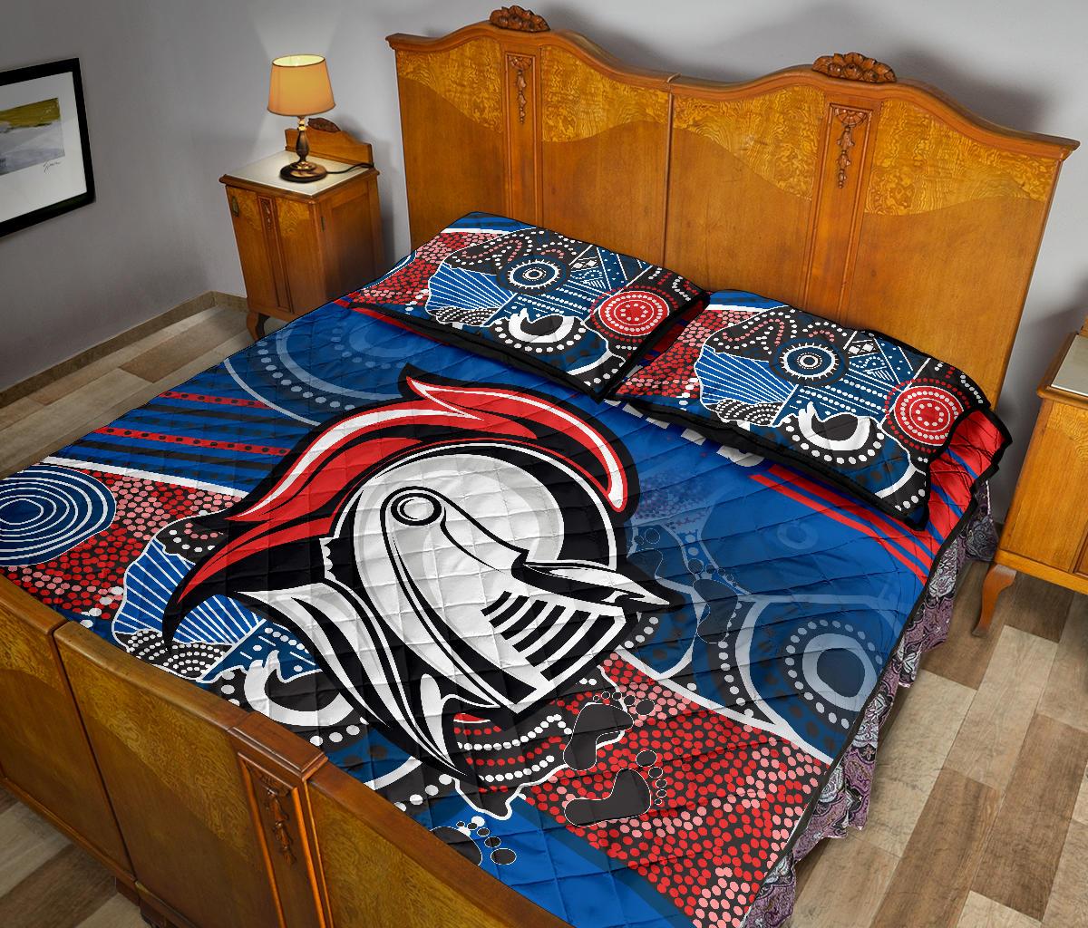 knights-quilt-bed-set-newcastle-aboriginal-horizontal-style