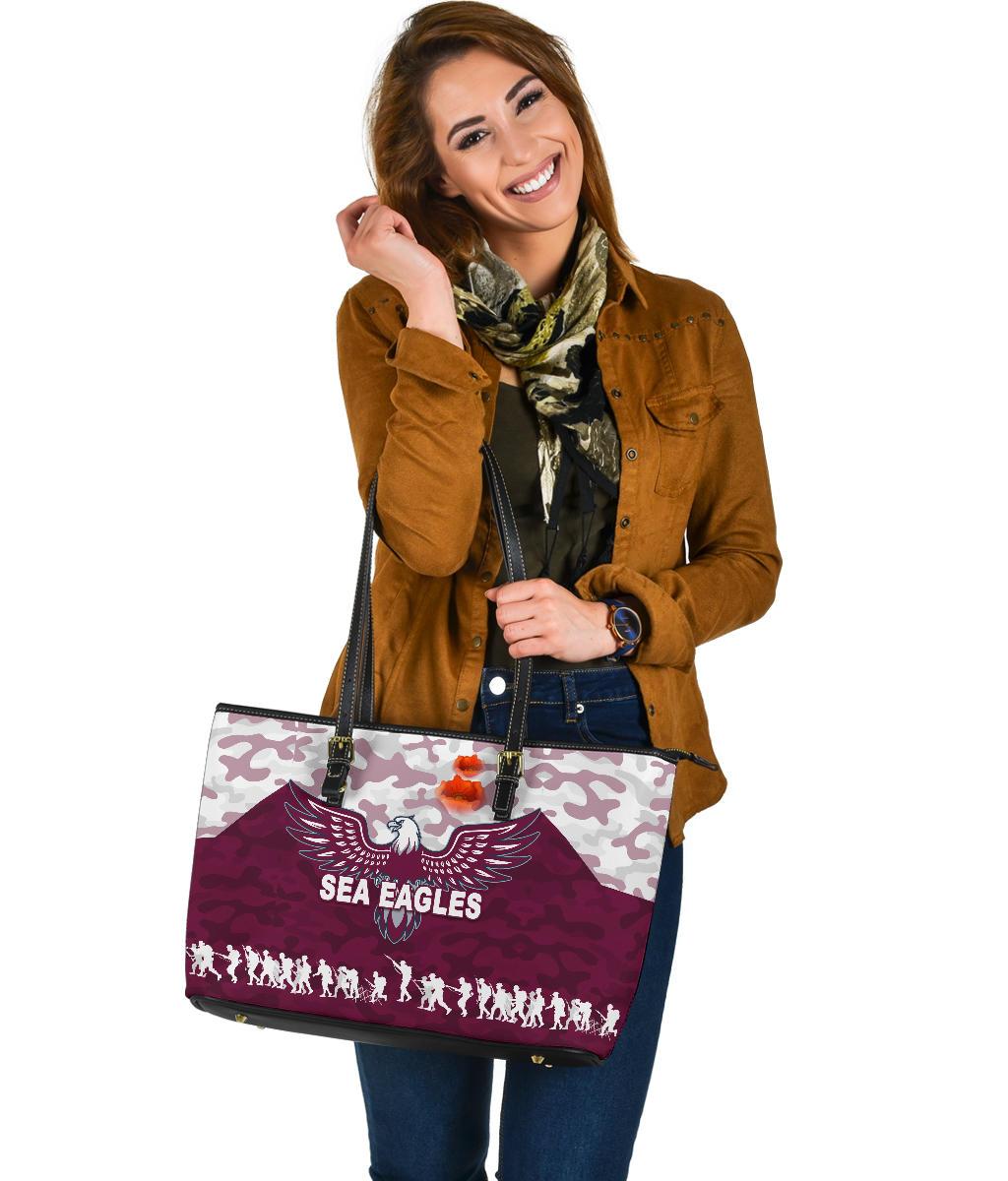 manly-warringah-large-leather-tote-sea-eagles-anzac-day-camouflage-vibes