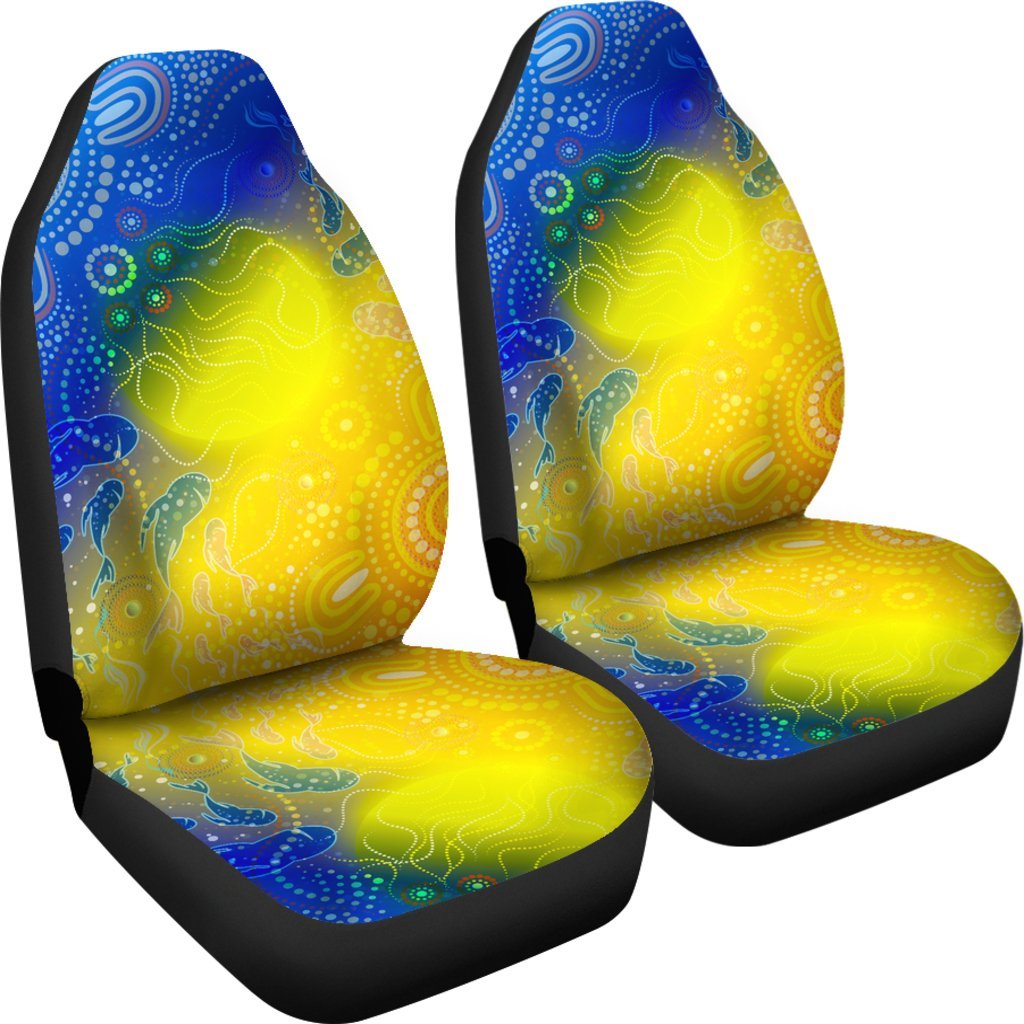 aboriginal-car-seat-covers-indigenous-fishing