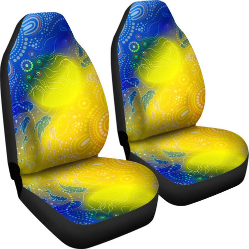 aboriginal-car-seat-covers-indigenous-fishing