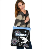 cronulla-tote-bag-sharks-simple-indigenous-black
