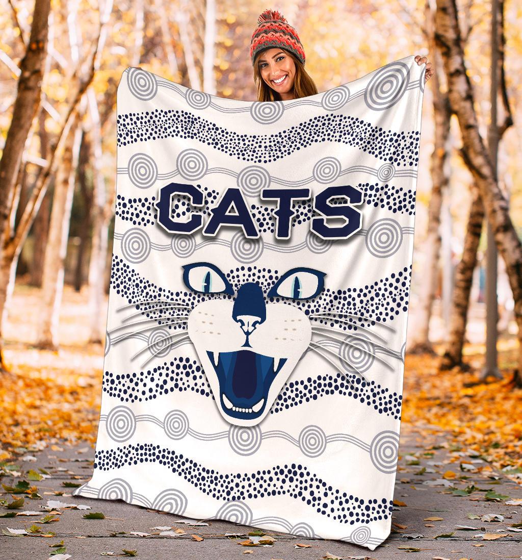 geelong-premium-blanket-cats-indigenous-white