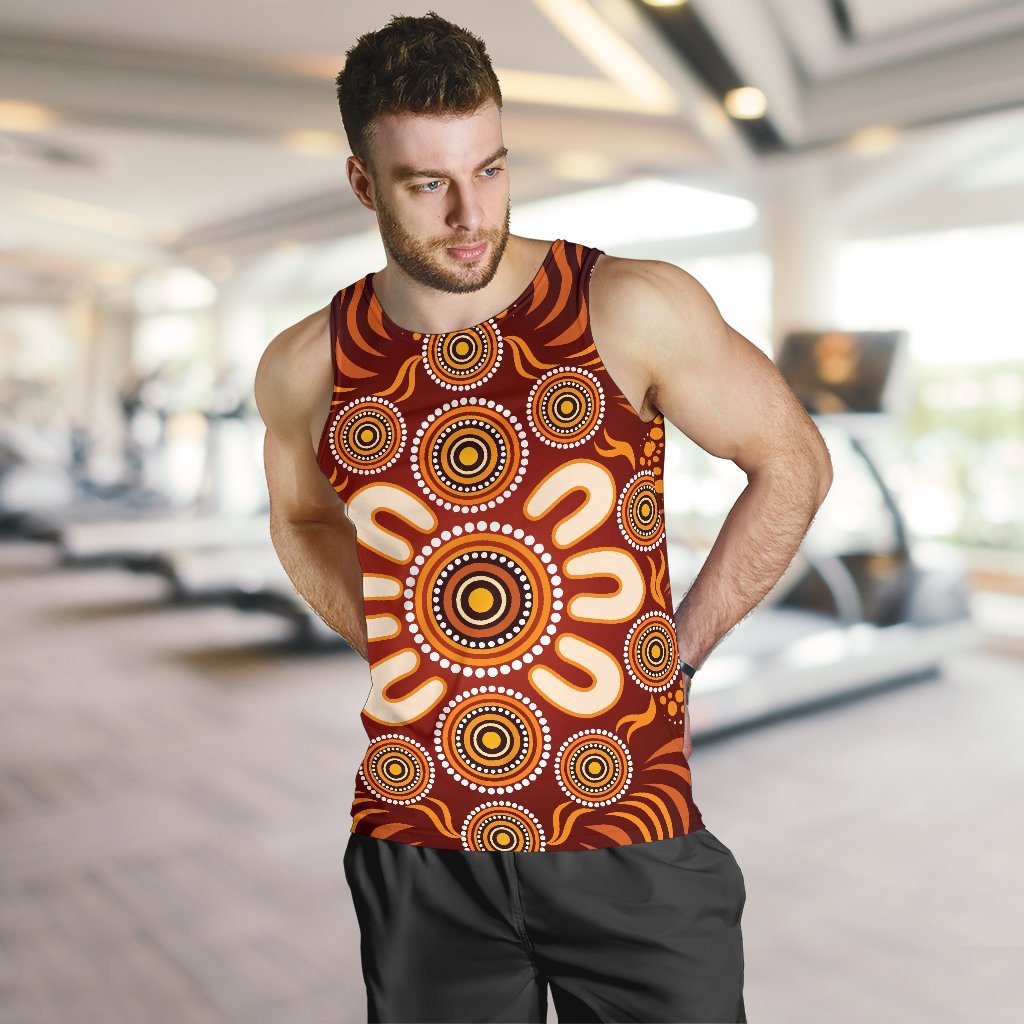 aboriginal-mens-tank-top-circle-flowers-patterns-ver02