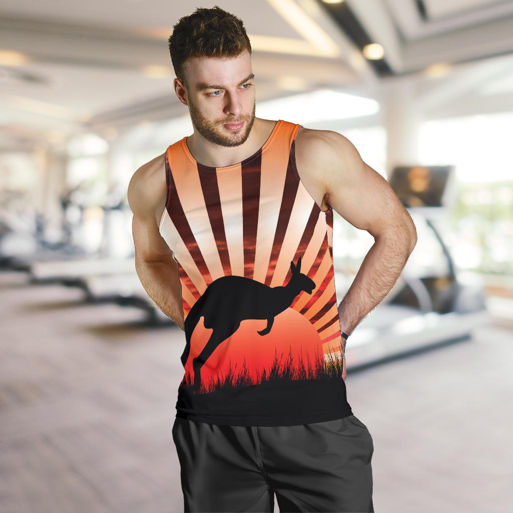 men-tank-top-kangaroo-mens-tank-sunset-ver03