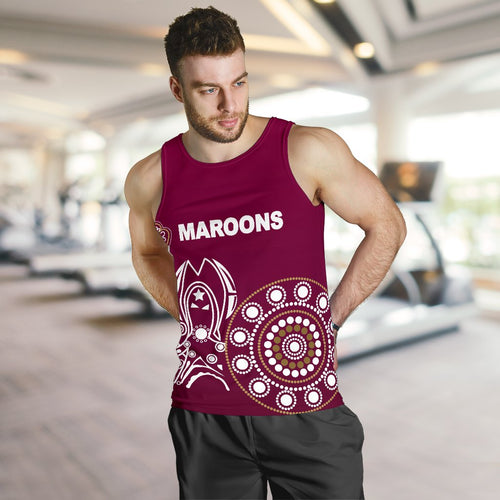 queensland-mens-tank-top-maroons-simple-indigenous