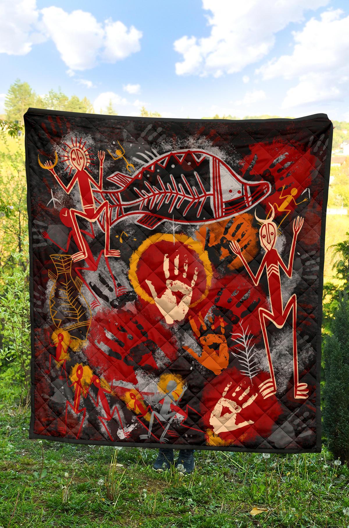 aboriginal-premium-quilt-indigenous-fish-hand-art