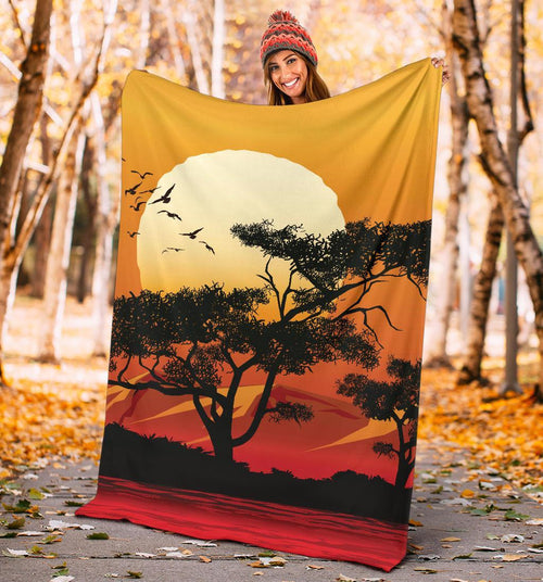 premium-blanket-sunset-and-tree-in-australia