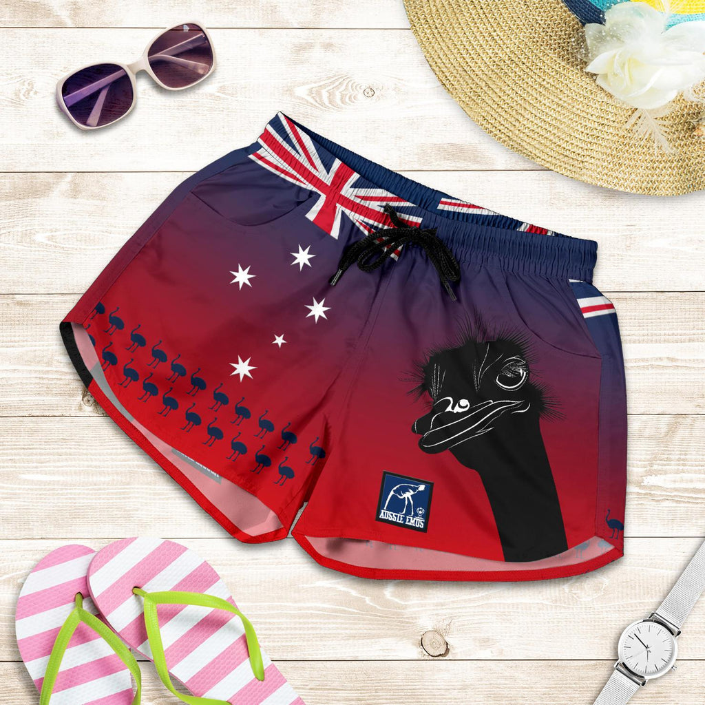 Short - Emus Short Aus Flag Southern Cross Australia - Women - Vibe Hoodie