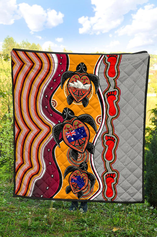 premium-quilt-aboriginal-patterns-quilt-turtle