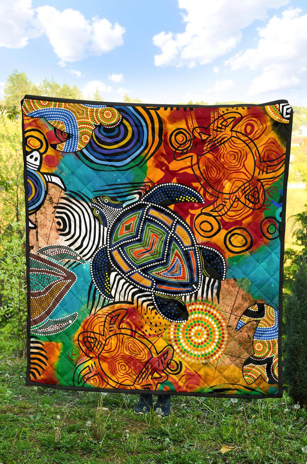 aboriginal-premium-quilt-turtle-indigenous-art