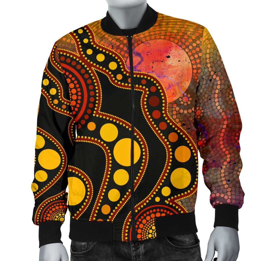 aboriginal-mens-bomber-jacket-australia-indigenous-flag-circle-dot-painting-art-golden