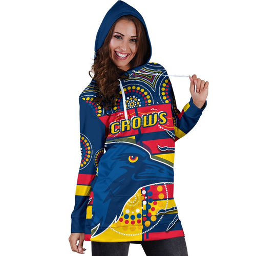 adelaide-women-hoodie-dress-indigenous-crows