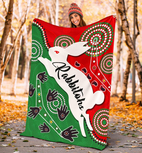 rabbitohs-forever-premium-blanket-indigenous
