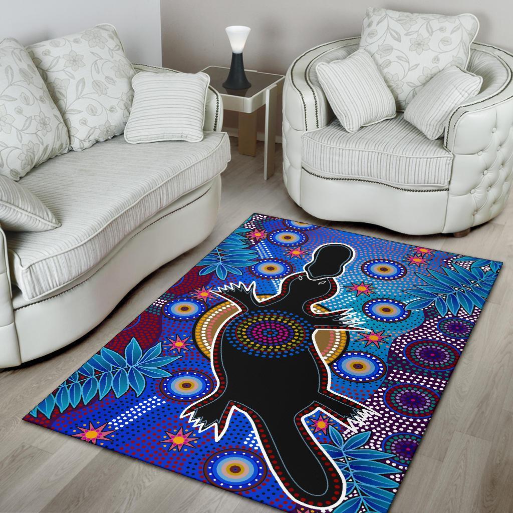 aboriginal-area-rug-indigenous-platypus