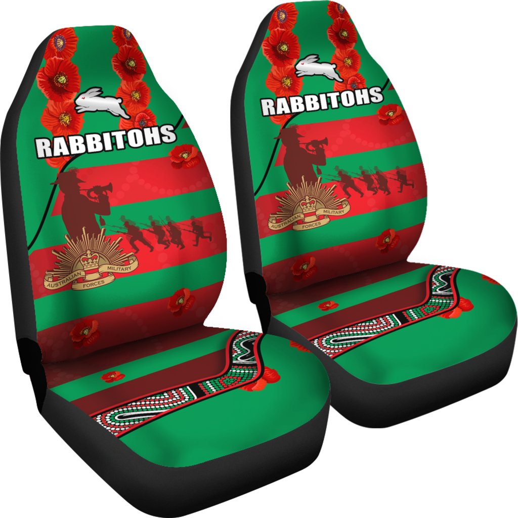 rabbitohs-anzac-day-car-seat-covers-rugby-south-sydney-indigenous-military