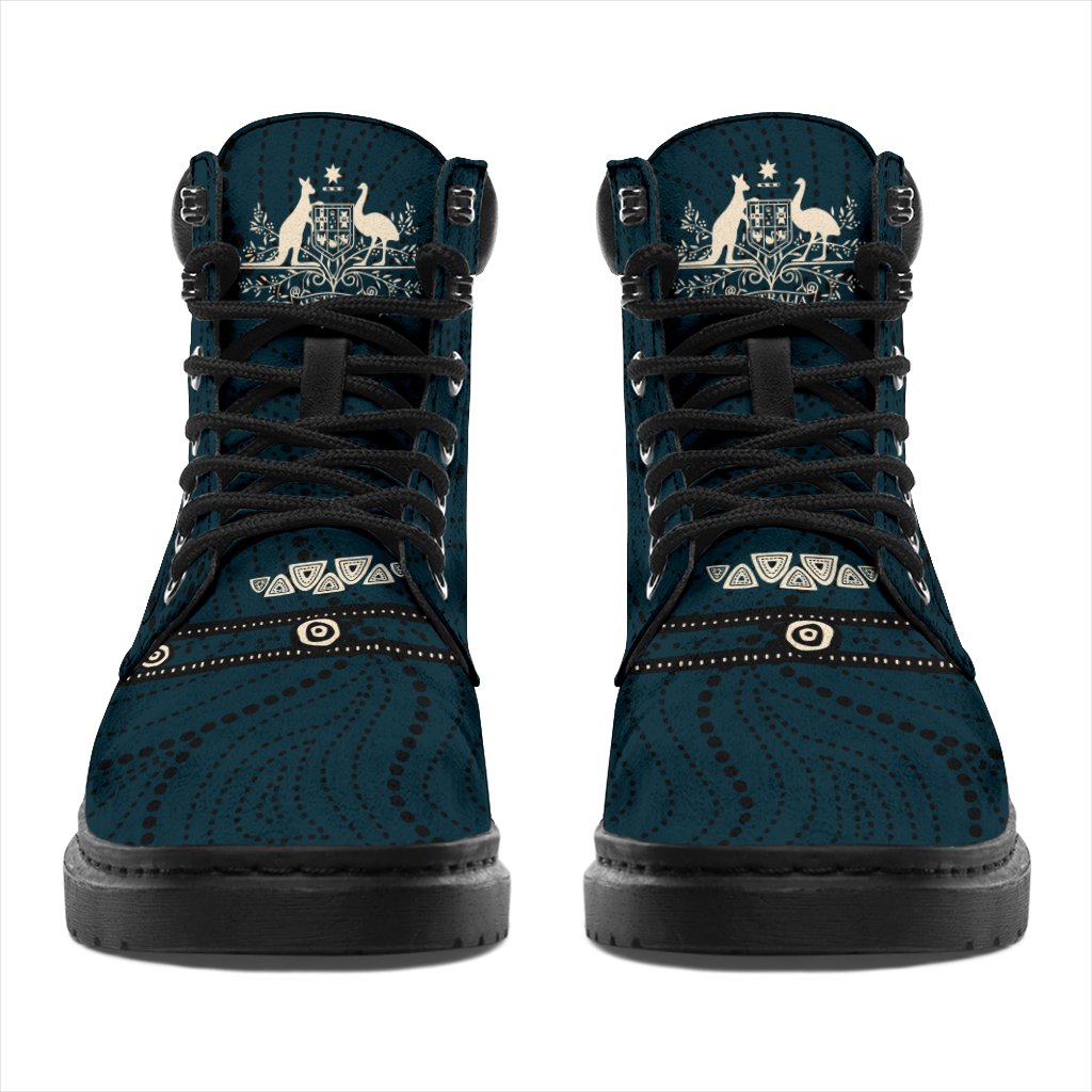 aboriginal-boots-didgeridoo-australian-coat-of-arms-all-season