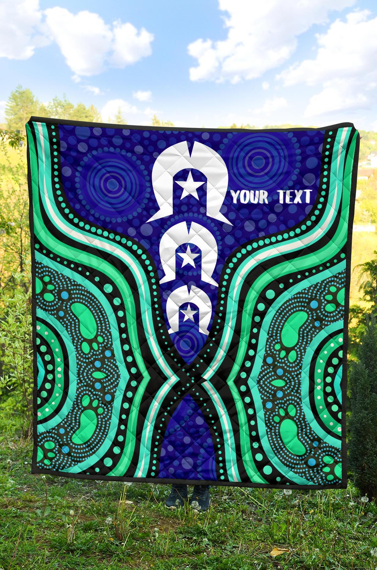 torres-strait-personalised-premium-quilt-torres-strait-symbol-and-aboriginal-patterns