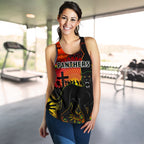 Penrith Women Racerback Tank Indigenous Panthers Anzac Day Lest We Forget - Vibe Hoodie