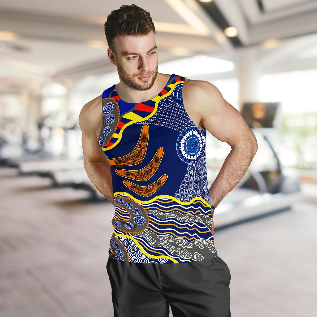 aboriginal-mens-tank-top-australian-boomerang-dot-painting-art