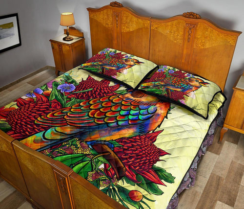 quilt-bed-set-australia-kookaburra-with-waratah