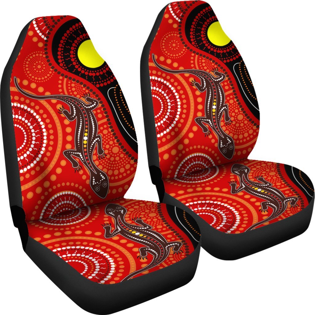 aboriginal-car-seat-covers-australia-lizard-dot-painting-art