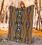 premium-blanket-indigenous-dot-painting