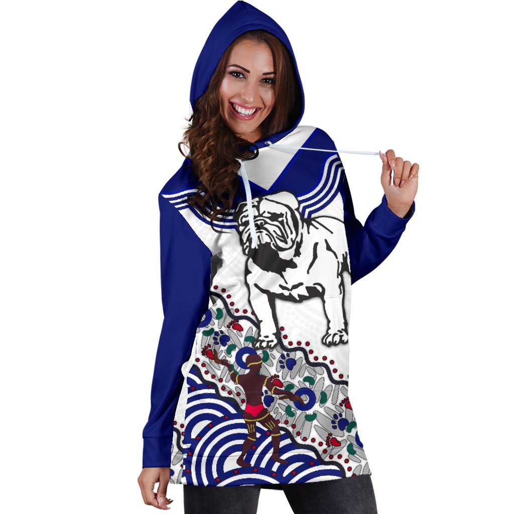 bulldogs-women-hoodie-dress-indigenous