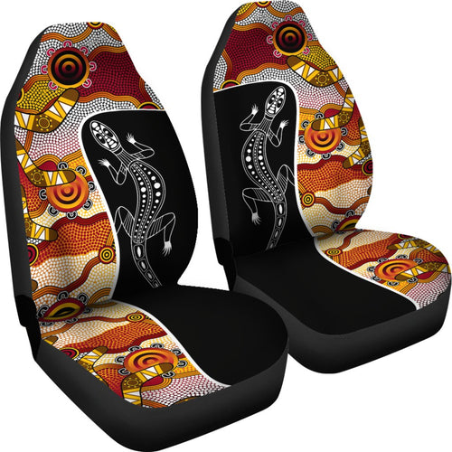 car-seat-covers-aboriginal-dot-painting-lizard-seat-covers