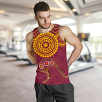 aboriginal-mens-tank-top-aboriginal-kangaroo