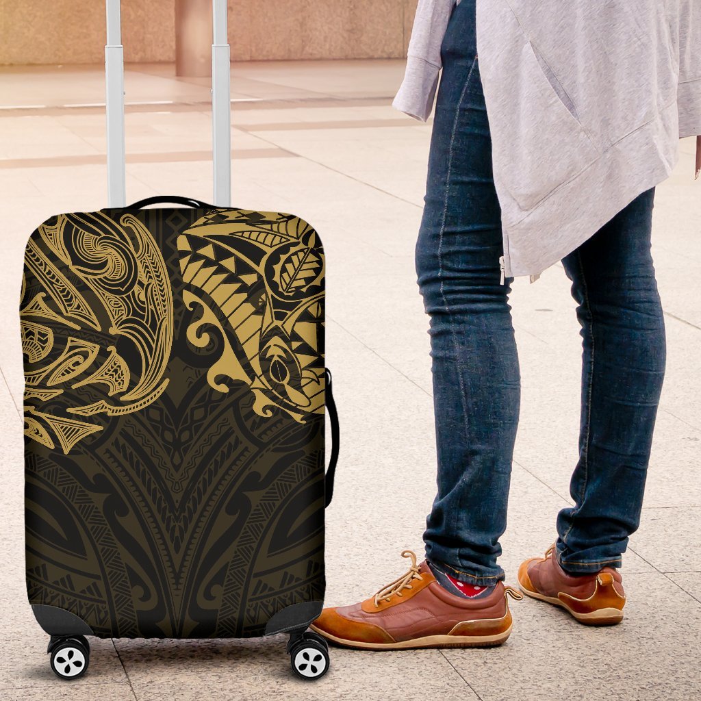 new-zealand-luggage-covers-maori-polynesian-tattoo-gold