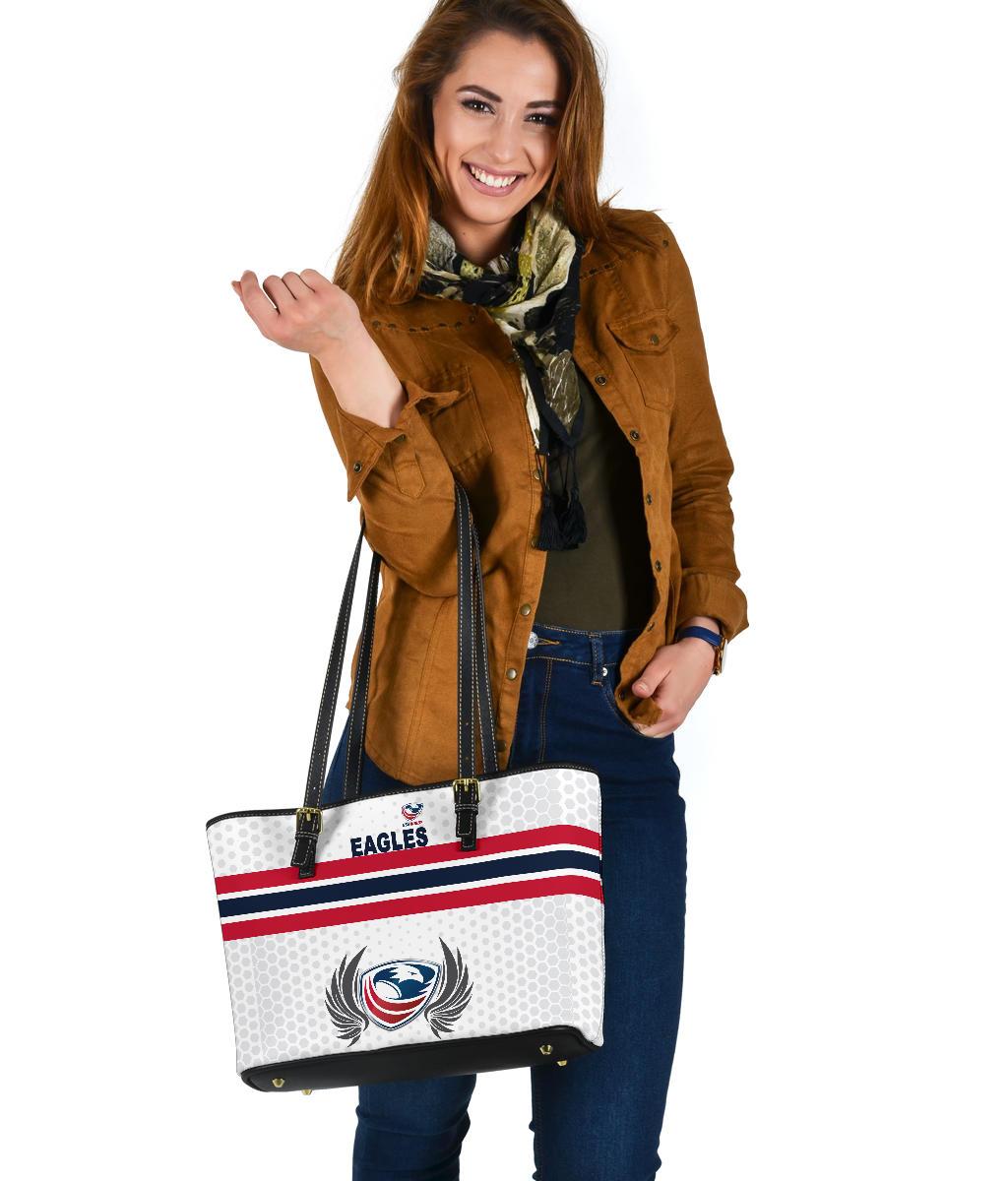 usa-rugby-small-leather-tote-eagles-simple-style-white
