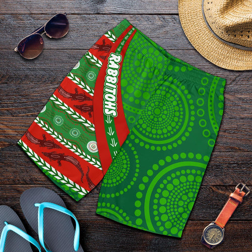 combo-polo-shirt-and-men-short-south-sydney-rabbitohs-aboriginal-victorian-vibes