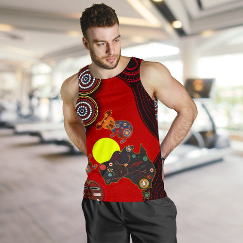 1staustrailia-aboriginal-mens-tank-top-animal-dot-painting