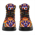 aboriginal-all-season-boots-australian-map-dot-painting