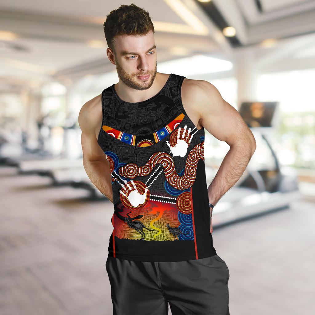 aboriginal-mens-tank-top-australian-boomerang-and-snake-indigenous-art