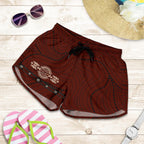 Shorts - Aboriginal Patterns Short Didgeridoo Australia - Women - Vibe Hoodie