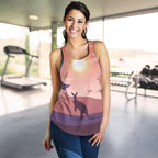 Racerback Tank - Kangaroo Top Tank Sunset Painting Ver05 - Women - Vibe Hoodie