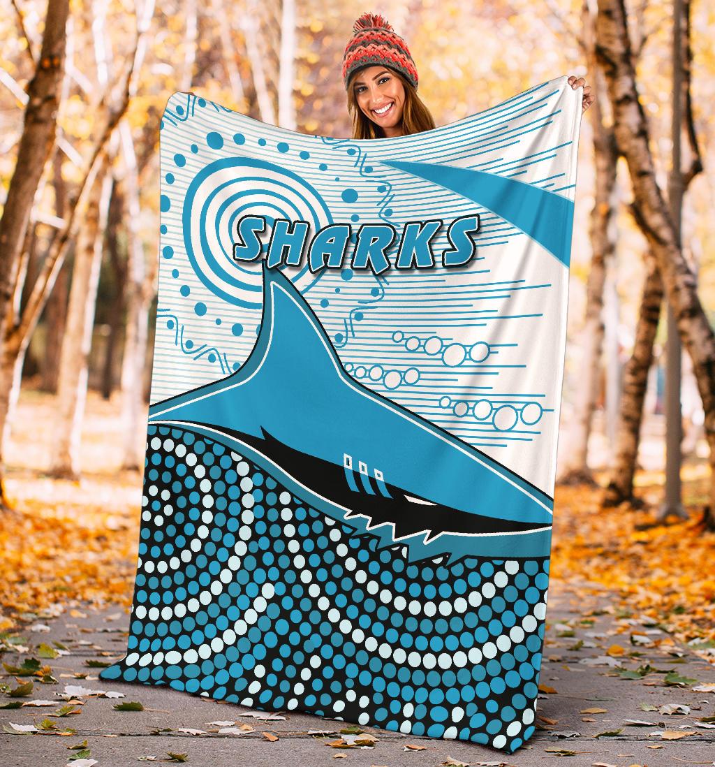 sharks-premium-blanket-cronulla-indigenous-unique