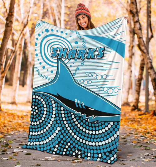 sharks-premium-blanket-cronulla-indigenous-unique