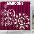 queensland-shower-curtain-maroons-simple-indigenous