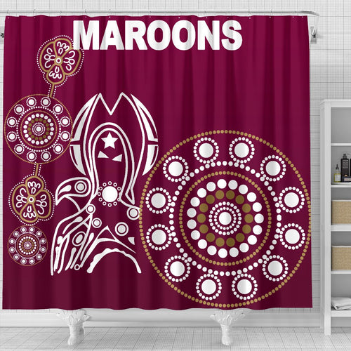 queensland-shower-curtain-maroons-simple-indigenous