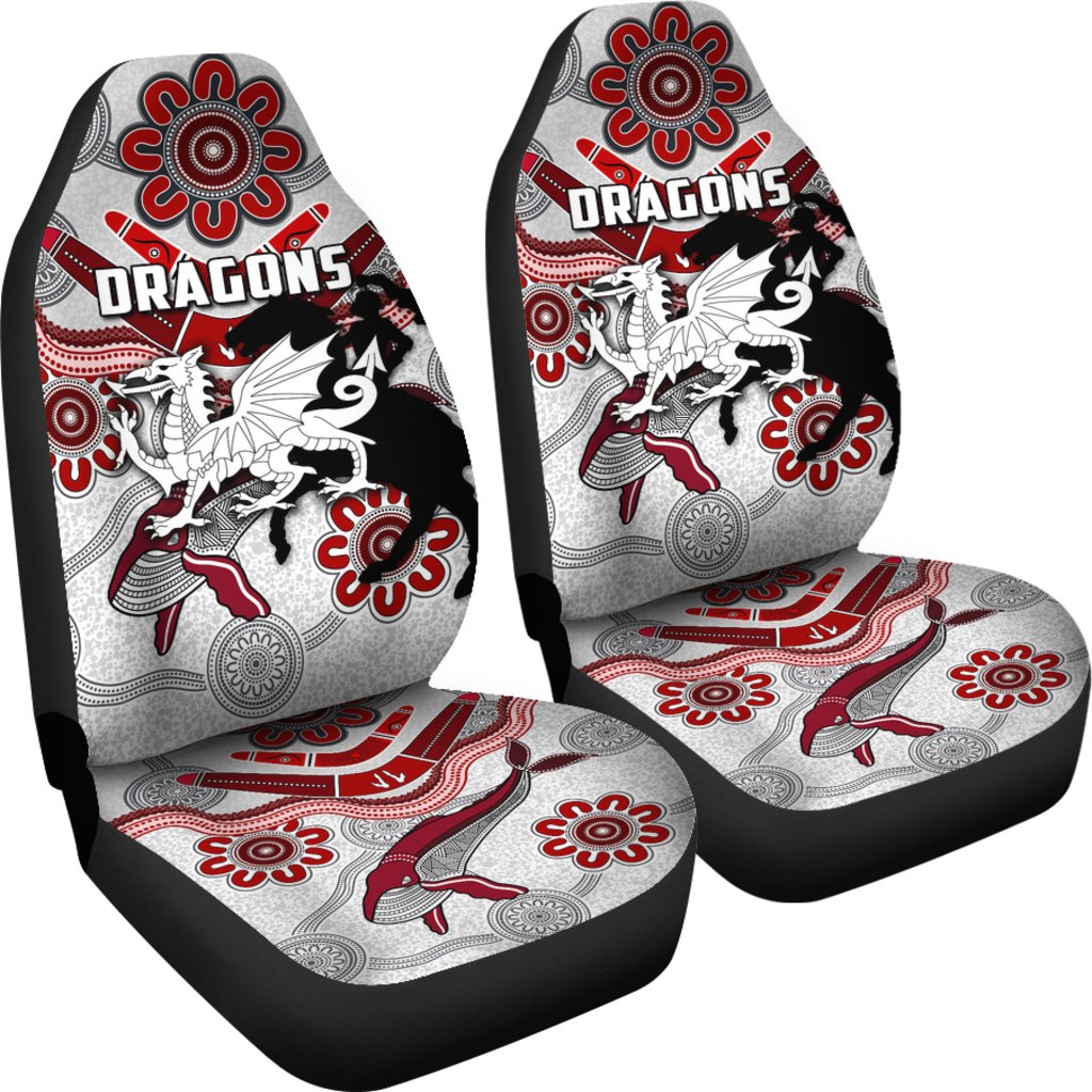 dragons-car-seat-covers-st-george-indigenous-white