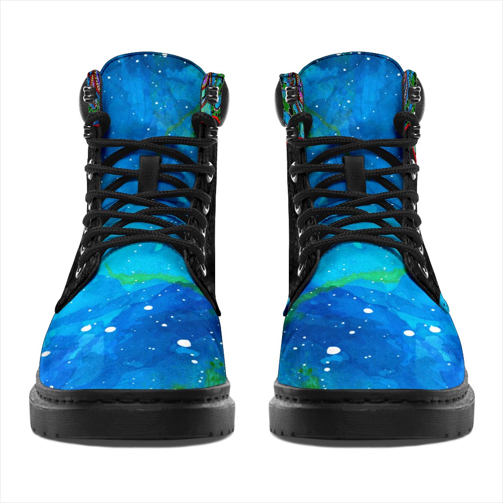 aboriginal-all-season-boots-aussie-indigenous-patterns-blue