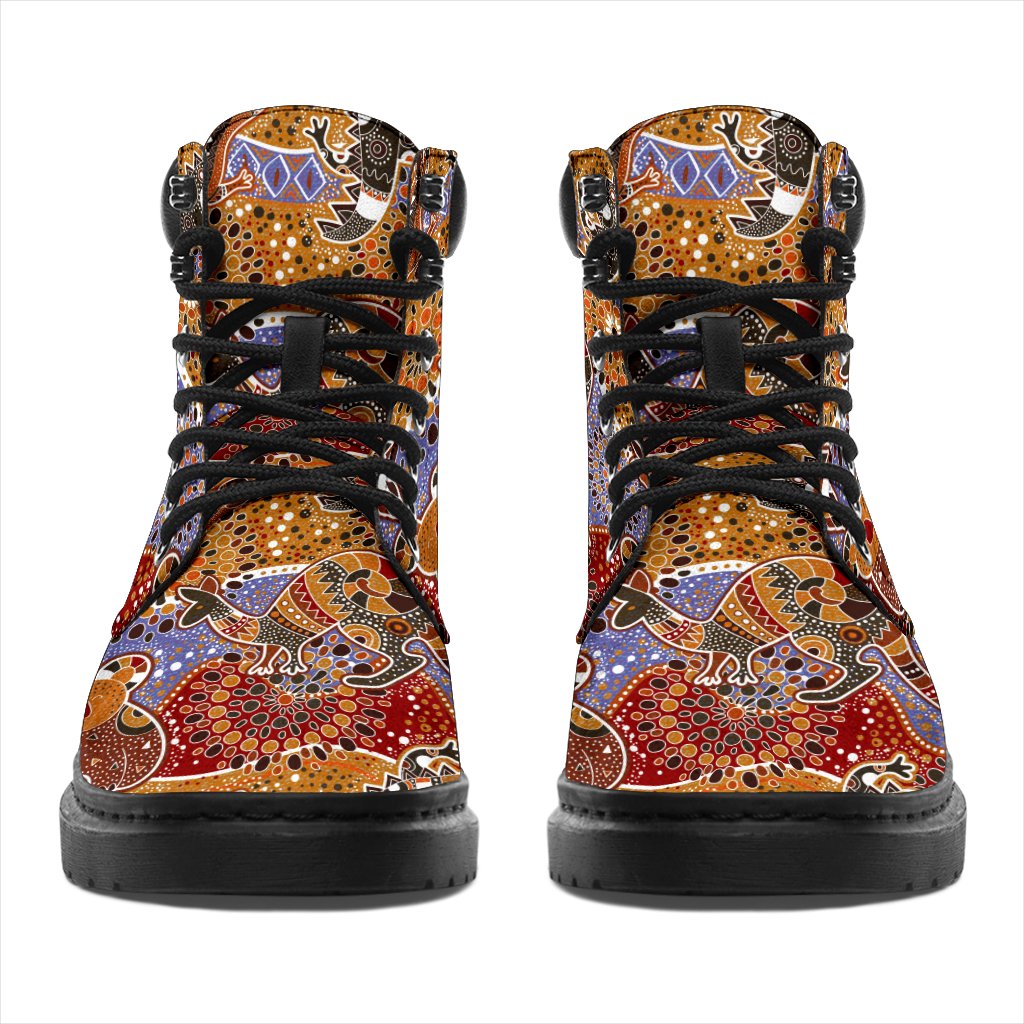 aboriginal-boots-koala-kangaroo-kookaburra-patterns-all-season