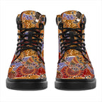aboriginal-boots-koala-kangaroo-kookaburra-patterns-all-season